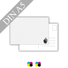 Postkarte | 350g Bilderdruckpapier | DIN A5 | 4/4-farbig